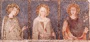 Simone Martini St Elisabeth, St Margaret and Henry of Hungary oil painting
